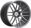 Vissol F-308 9x22/5x130 D71.6 ET45 Gloss Graphite