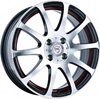 NZ Wheels F-21 6.5x16/4x98 D58.6 ET38 BKFRSI