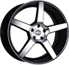 X-Race AF-07 7x17/5x114.3 D64.1 ET50 BKF