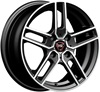 NZ Wheels F-12 6.5x16/5x110 D65.1 ET37 BKF