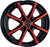 Mak Milano 8x18/5x112 D57.1 ET50 Black&Red
