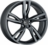 Mak Stockholm 7.5x17/5x108 D63.4 ET55 Matt Black