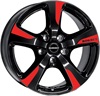 Borbet CC 8.5x18/5x120 D65.1 ET45 Black Red Sports