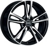 Mak Icona 7.5x17/5x112 D76 ET30 Black Mirror