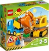 Duplo 10812 Грузовик и гусеничный экскаватор