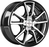 X'trike X-104 6x14/5x114.3 D67.1 ET38 BK/FP