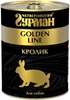 Четвероногий Гурман Golden line Кролик натуральный в желе (0.34 кг) 1 шт.