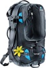 Deuter Traveller 60+10 SL black (black/turquoise)