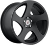 Vissol F-006 8.5x18/5x120 D72.6 ET45 Matt Black