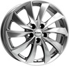 RIAL Lugano 7.5x17/5x108 D70.1 ET47 Silver