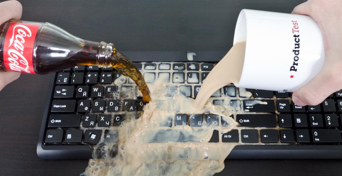 Co dělat, když si vylijete pití na klávesnici nebo notebook?