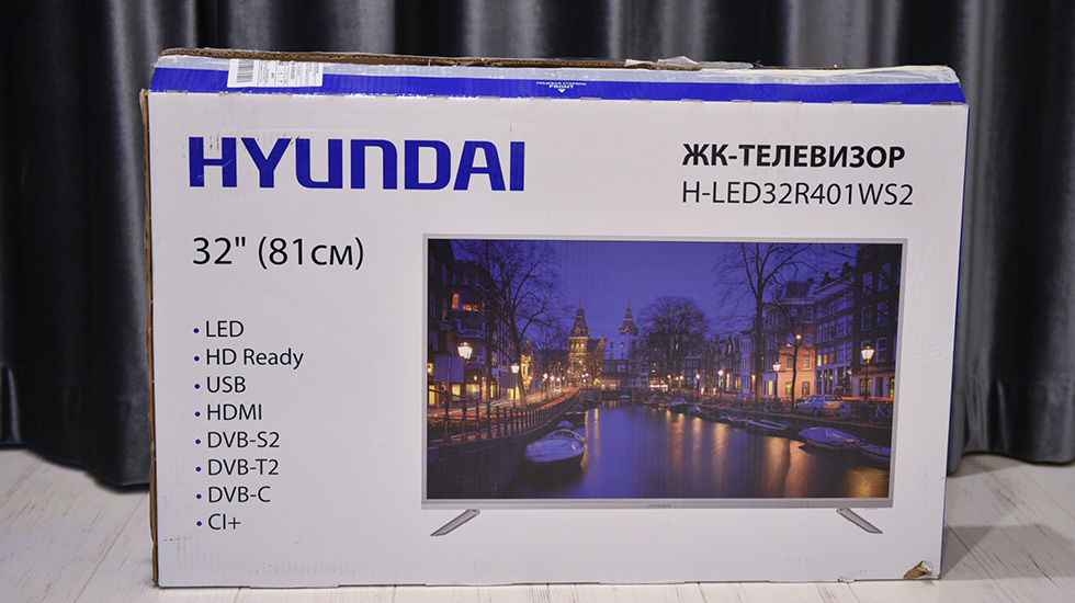 Телевизор Hyundai H-LED32R401WS2.