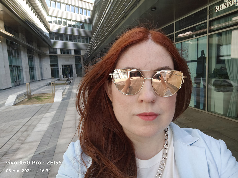 Смартфон VIVO X60 Pro примеры фото селфи