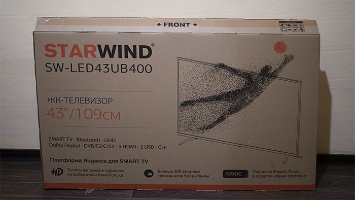 Телевизор Starwind SW-LED43UB400