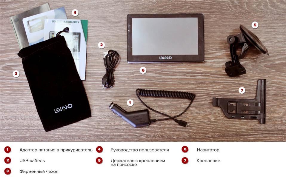 Lexand STR-7100 Pro HD - обзор, отзывы о GPS-навигаторе Лександ STR ...