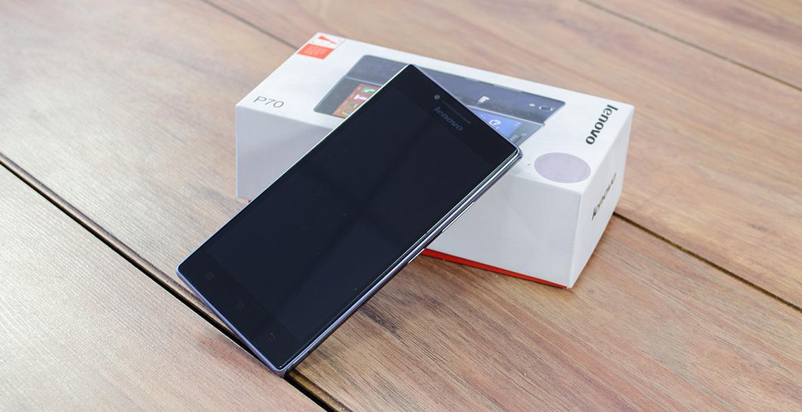 Коробка со смартфоном Lenovo P70
