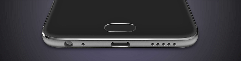 Нижний торец Meizu Meilan X.