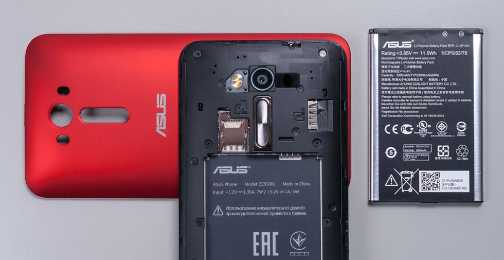 Шлейф asus zenfone 2 laser ze550kl кнопки включения