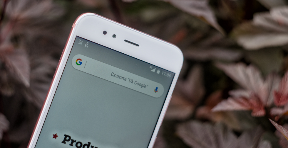 Верхняя рамка Xiaomi Mi A1.