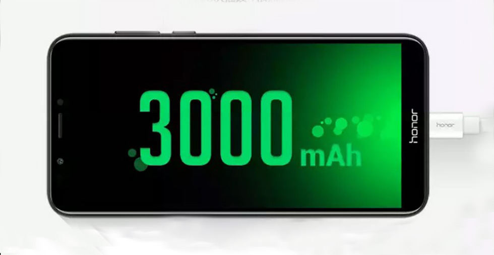 Huawei Honor 7C получил батарею на 3000 мАч.